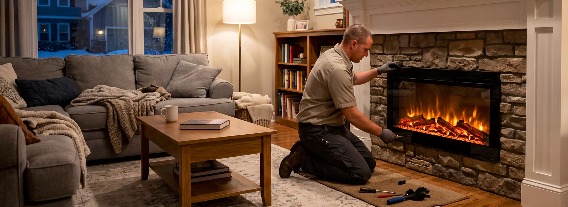 Electric Fireplace Installation Norwalk in Norwalk