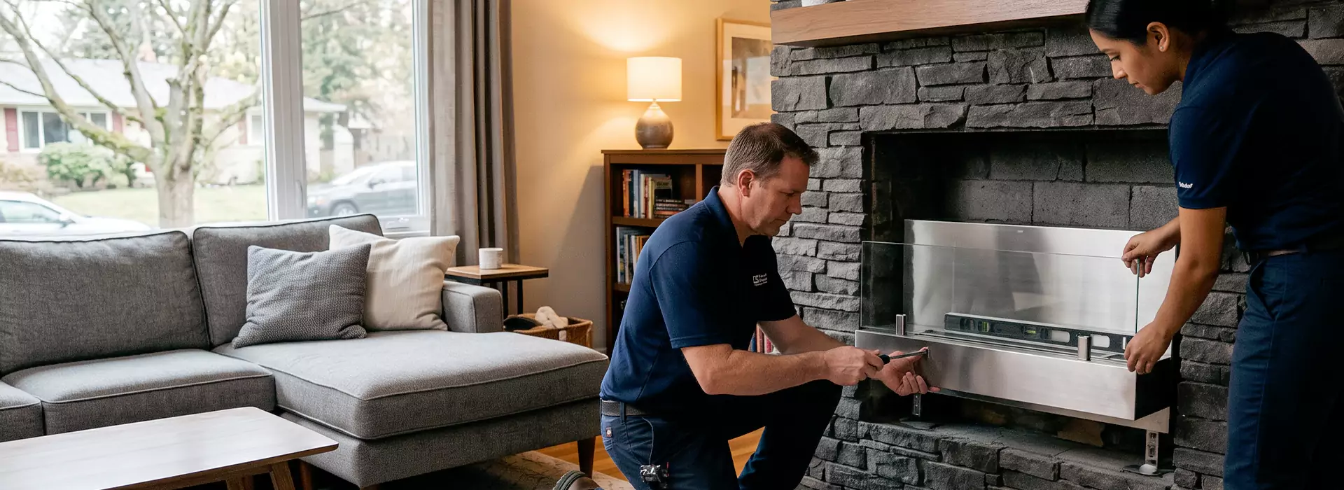 Ethanol Fireplace Installation in Norwalk, CA
