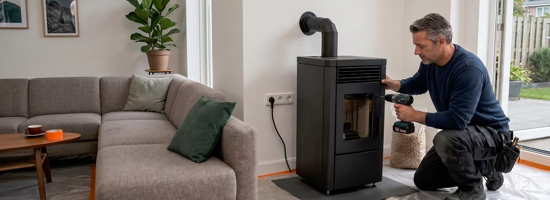 Pellet Stove Chimney Installation in Norwalk, CA