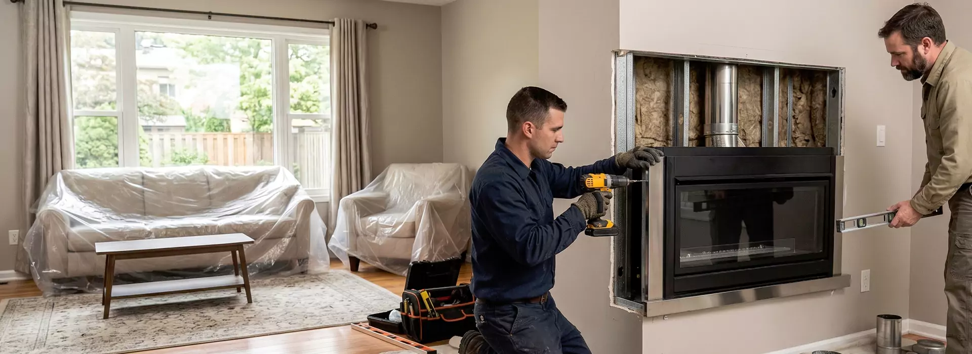 Prefabricated Fireplace Installation in Norwalk, CA