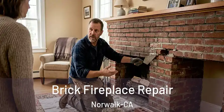 Brick Fireplace Repair Norwalk-CA