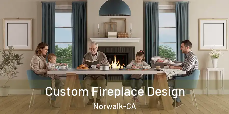 Custom Fireplace Design Norwalk-CA
