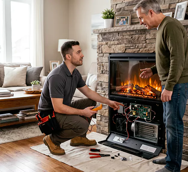 Why Norwalk Homeowners Choose Our Electric Fireplace Repair Team?