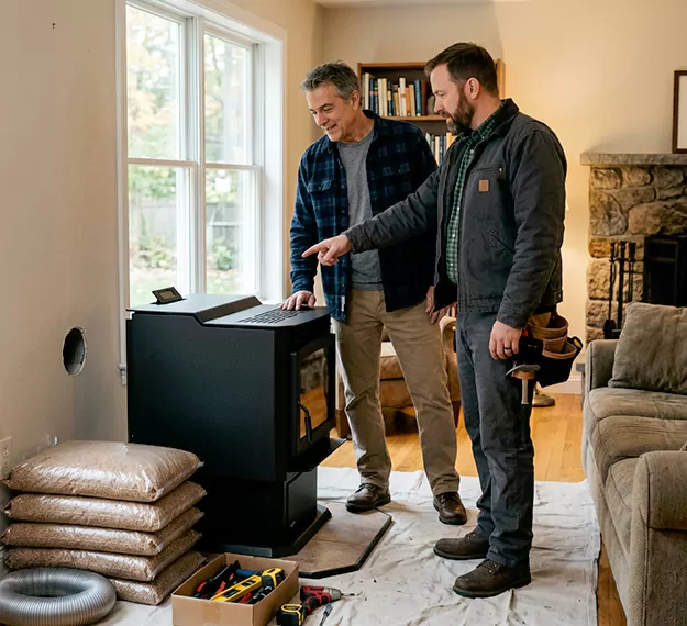 Why Norwalk Homeowners Choose Our Pellet Fireplace Installation Team?