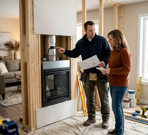 Why Norwalk Homeowners Choose Our Prefab Fireplace Installation Team?