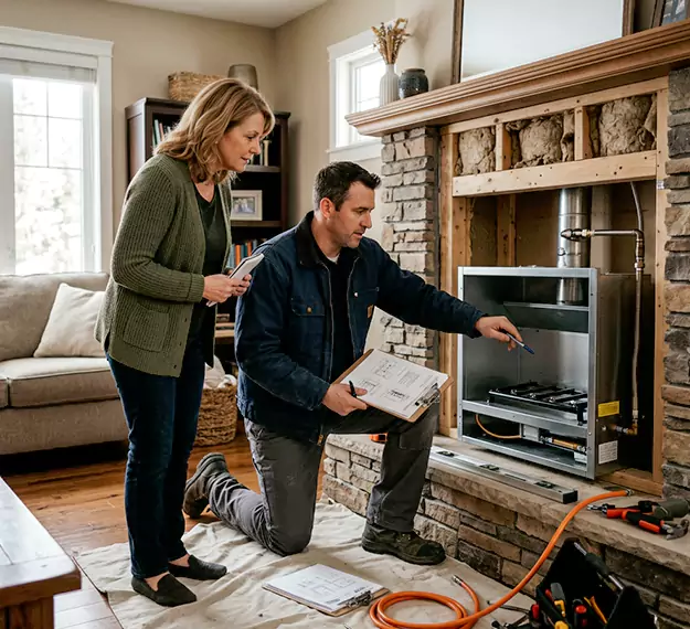 Why Norwalk, CA Homeowners Choose Our Propane Fireplace Installation Team?