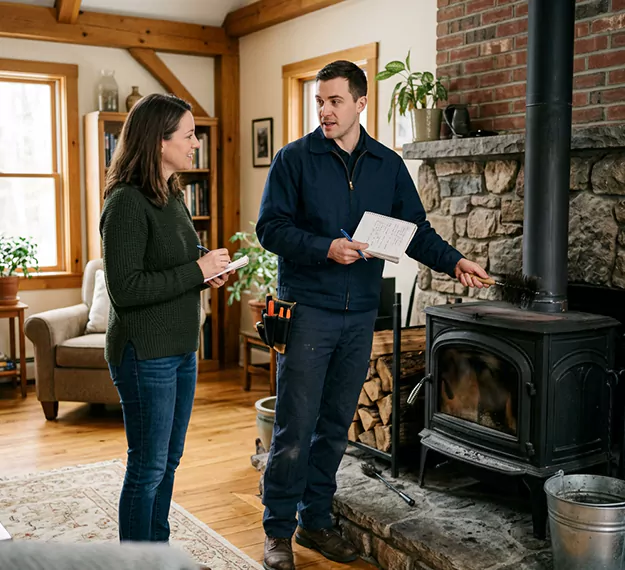 Why Norwalk Homeowners Choose Our Wood Stove Cleaning Team?