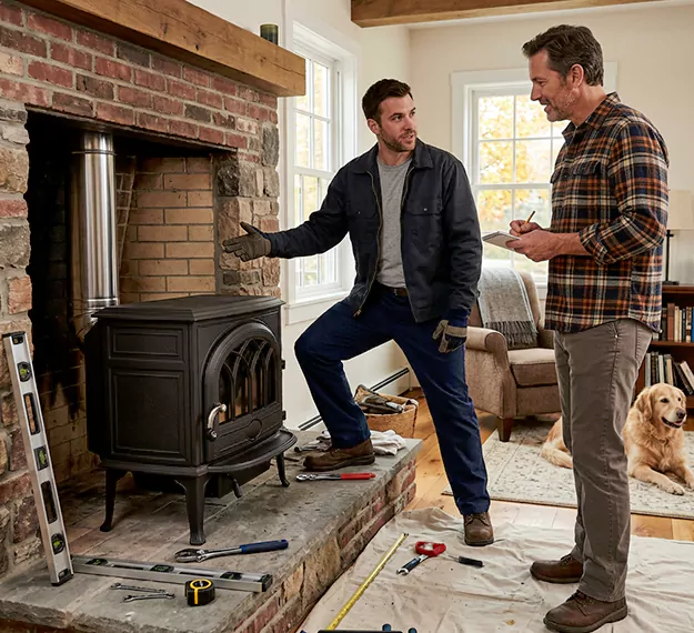 Why Norwalk Homeowners Choose Our Wood Stove Installation Team?
