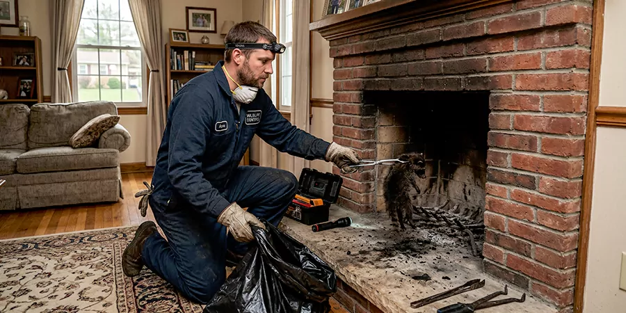 Dead Animal in Fireplace Removal Norwalk