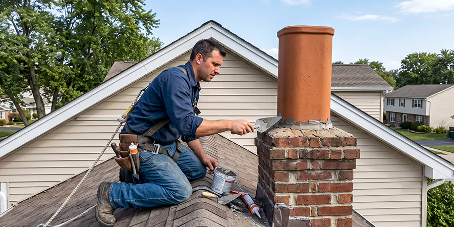 Chimney Pot Leak Repair Norwalk