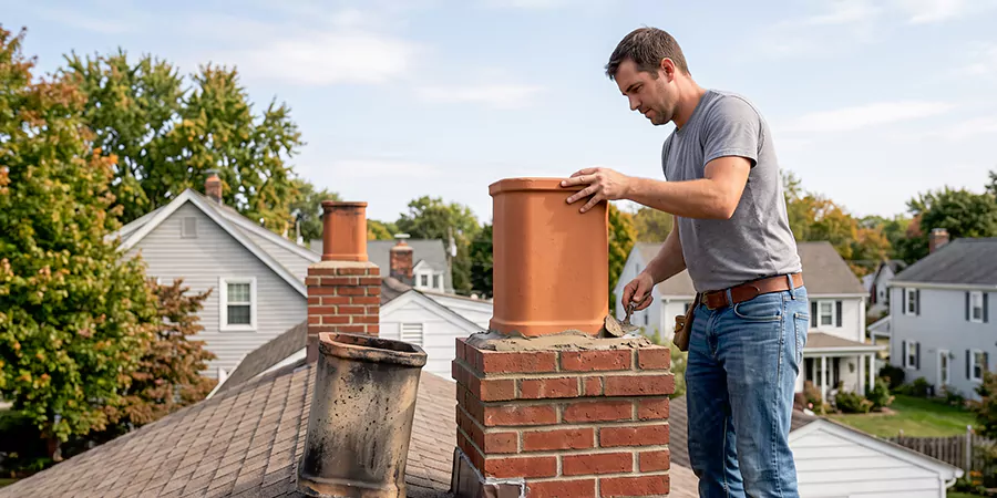 Matching Chimney Pot Replacement Norwalk