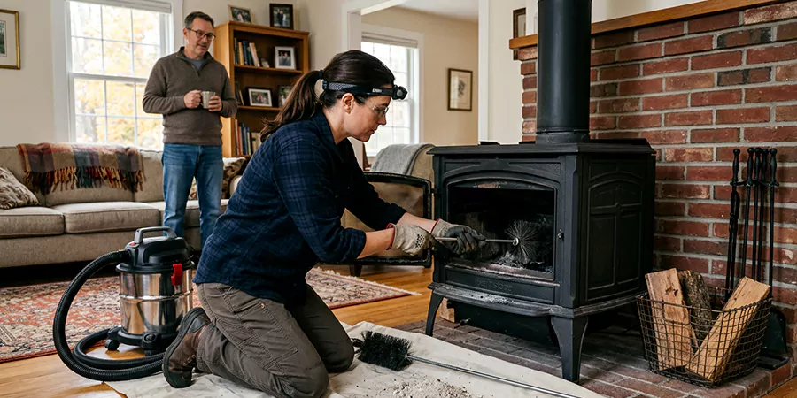 Wood Stove and Pellet Stove Cleaning Service Norwalk