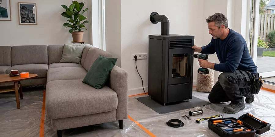 Fireplace Surround and Wall Installation Norwalk