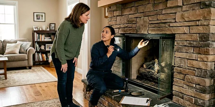 Home Fireplace Safety Inspection Norwalk