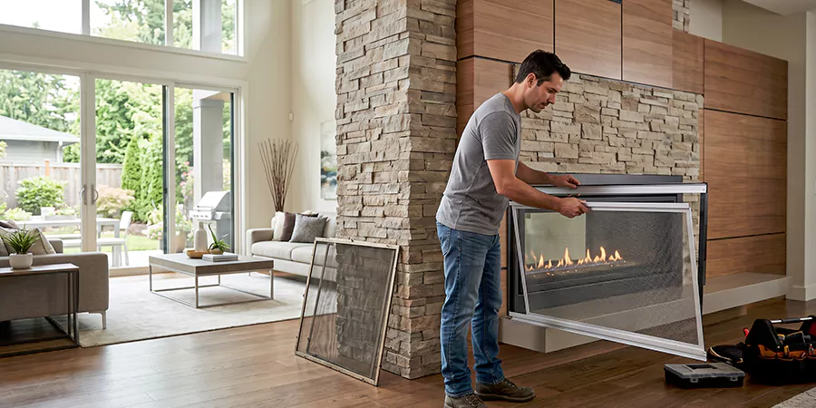 Fireplace Insert Screen Replacement Norwalk