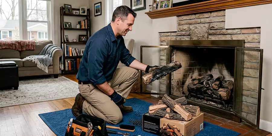 Replacing Gas Fireplace Logs Norwalk