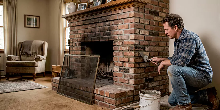 Old Fireplace Safety Repair Norwalk