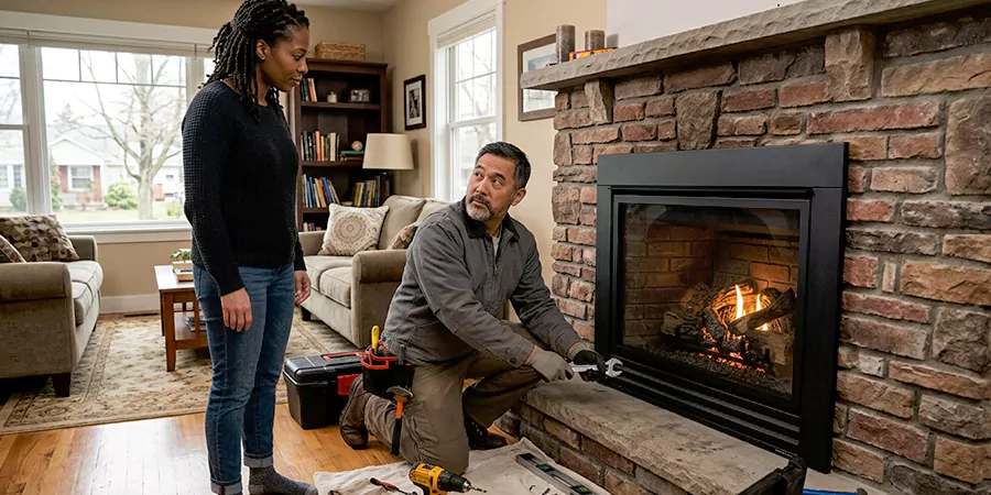 Fireplace and Log Fire Installation Norwalk